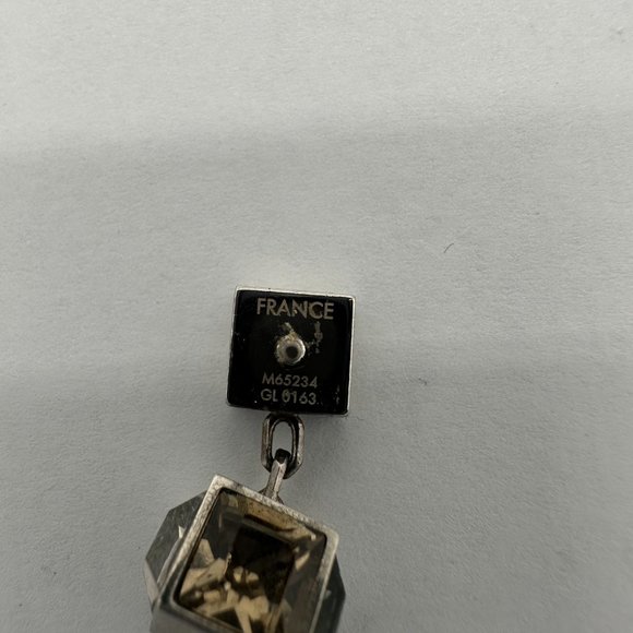 Louis Vuitton Pre-Loved Dice Jewelry Necklace and Earrings with LV Pouch - Picture 8 of 11